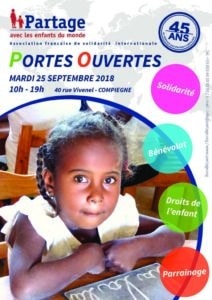 Affiche Portes ouvertes de Partage