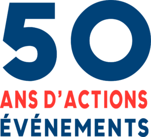 Logo 50 d'actions - 50 événements de l'association PARTAGE
